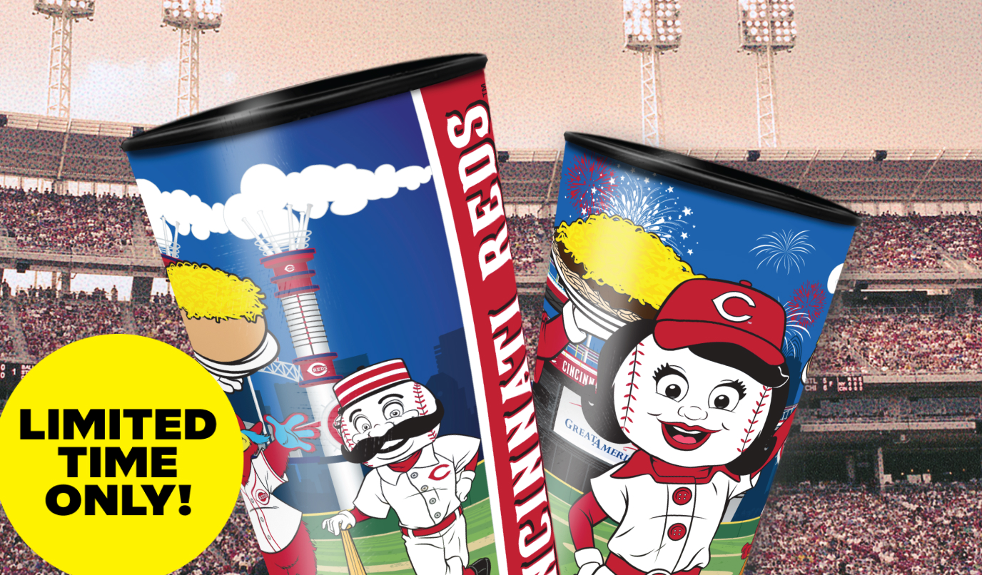 Cincinnati Reds Skyline Souvenir Cups