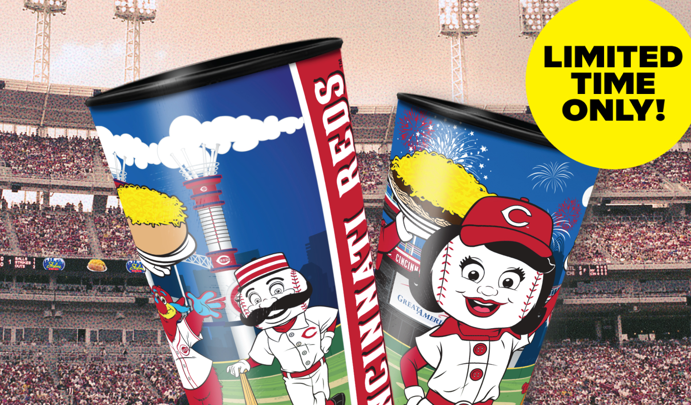 Cincinnati Reds Skyline Souvenir Cups