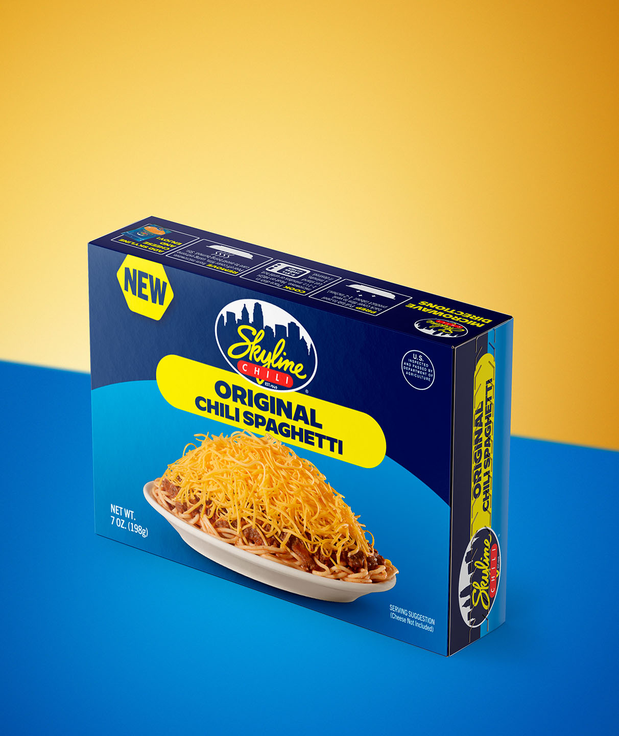 Packaging for Original Spaghetti. 7 oz.